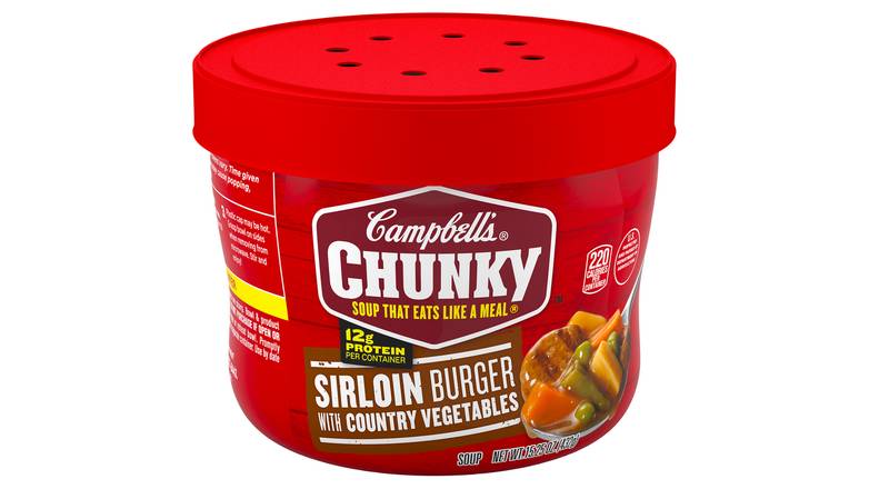 Order Campbell'S Chunky Sirloin Burger With Country Vegetables Soup food online from Aldan Sunoco store, Aldan on bringmethat.com