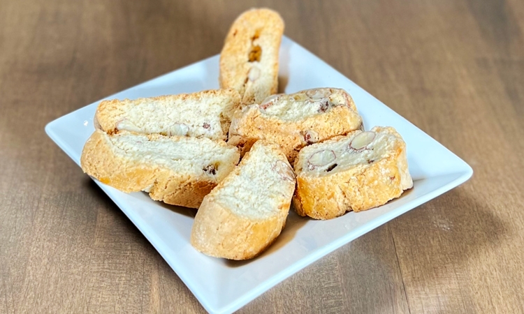 Order Mini Almond Biscotti food online from ENO store, Chicago on bringmethat.com