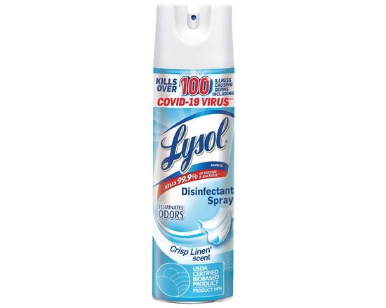 Order Lysol Disinfectant Spray 7oz food online from Chevron Extramile store, Atwater on bringmethat.com