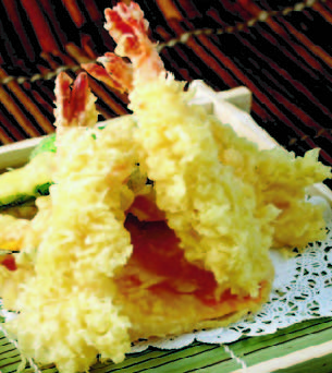 Order 26. Shrimp Tempura food online from Maki Yaki Japanese Grill  store, Whittier on bringmethat.com