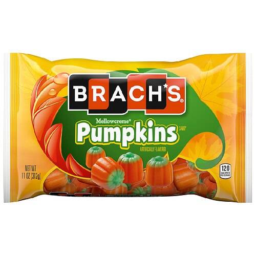 Order Brach's Halloween Pumpkin Mellocreme - 11.0 oz food online from Walgreens store, Southlake on bringmethat.com