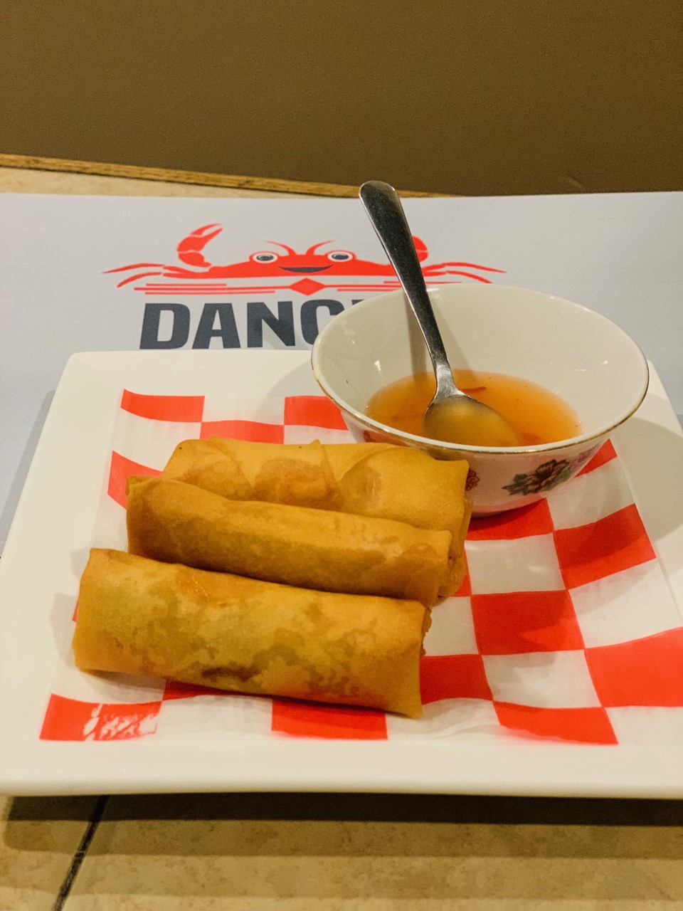 Order Spring Roll food online from Dancing Crab Thai Noodle House store, Pittsburgh on bringmethat.com