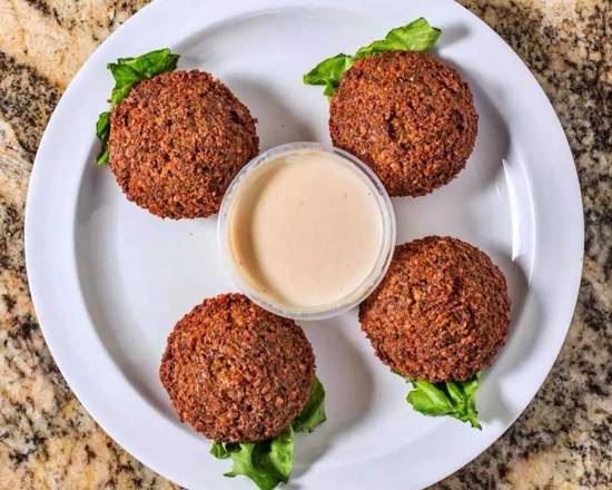 Order Falafel food online from George's Greek Grill-Fig at 7th store, Los Angeles on bringmethat.com
