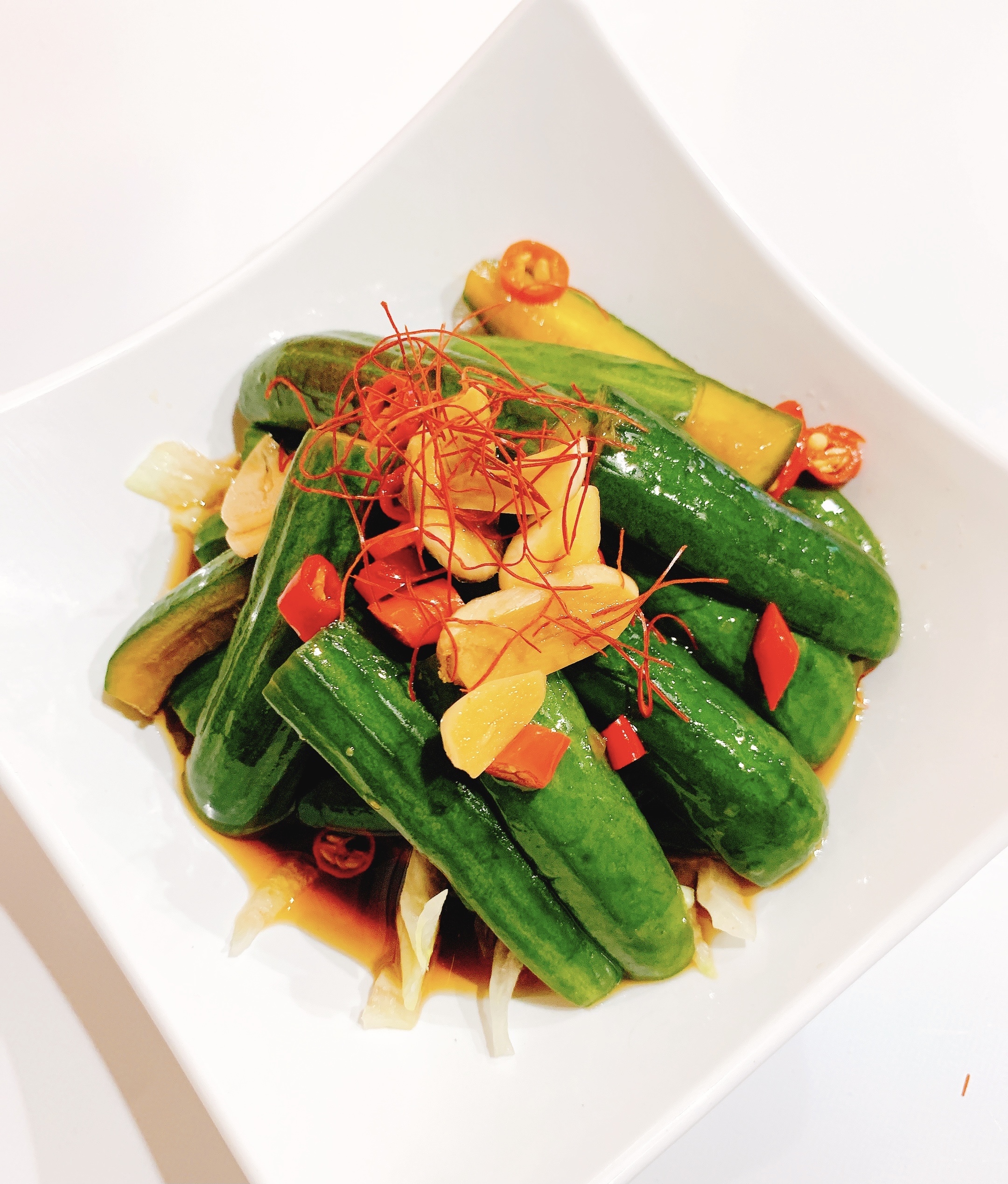Order Japanese Cucumber Salad food online from Oishii Ramen store, Glassboro on bringmethat.com