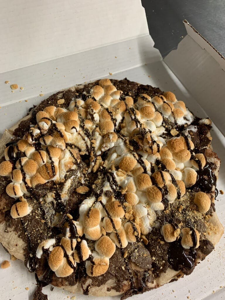 Order S'More Pizza - 12" food online from Geo Pizza store, Dwight on bringmethat.com
