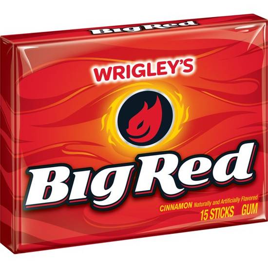 Order Big Red Wrigley'S Big Red Cinnamon Gum - 15 Sticks food online from Exxon Food Mart store, Port Huron on bringmethat.com