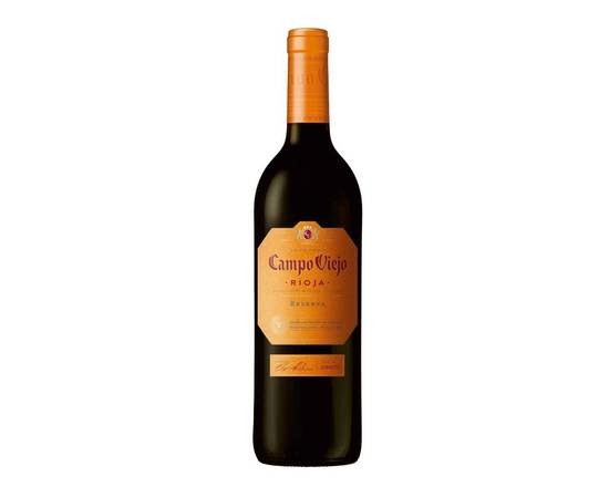 Order Campo Viejo Rioja Reserva, 750mL red wine (13.5% ABV) food online from House Of Wine store, New Rochelle on bringmethat.com