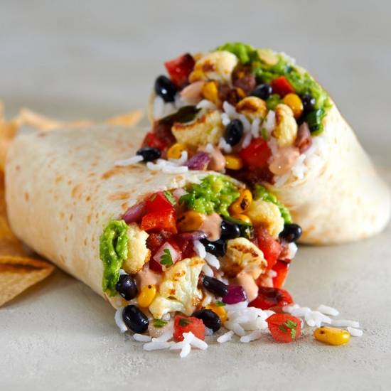 Order Burrito Especial With Grilled Veggies food online from Rubio's store, El Cajon on bringmethat.com