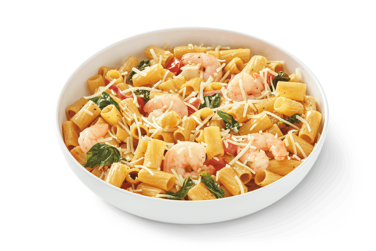 Order Cauliflower Rigatoni Fresca with Shrimp food online from Noodles & Company store, Hagerstown on bringmethat.com