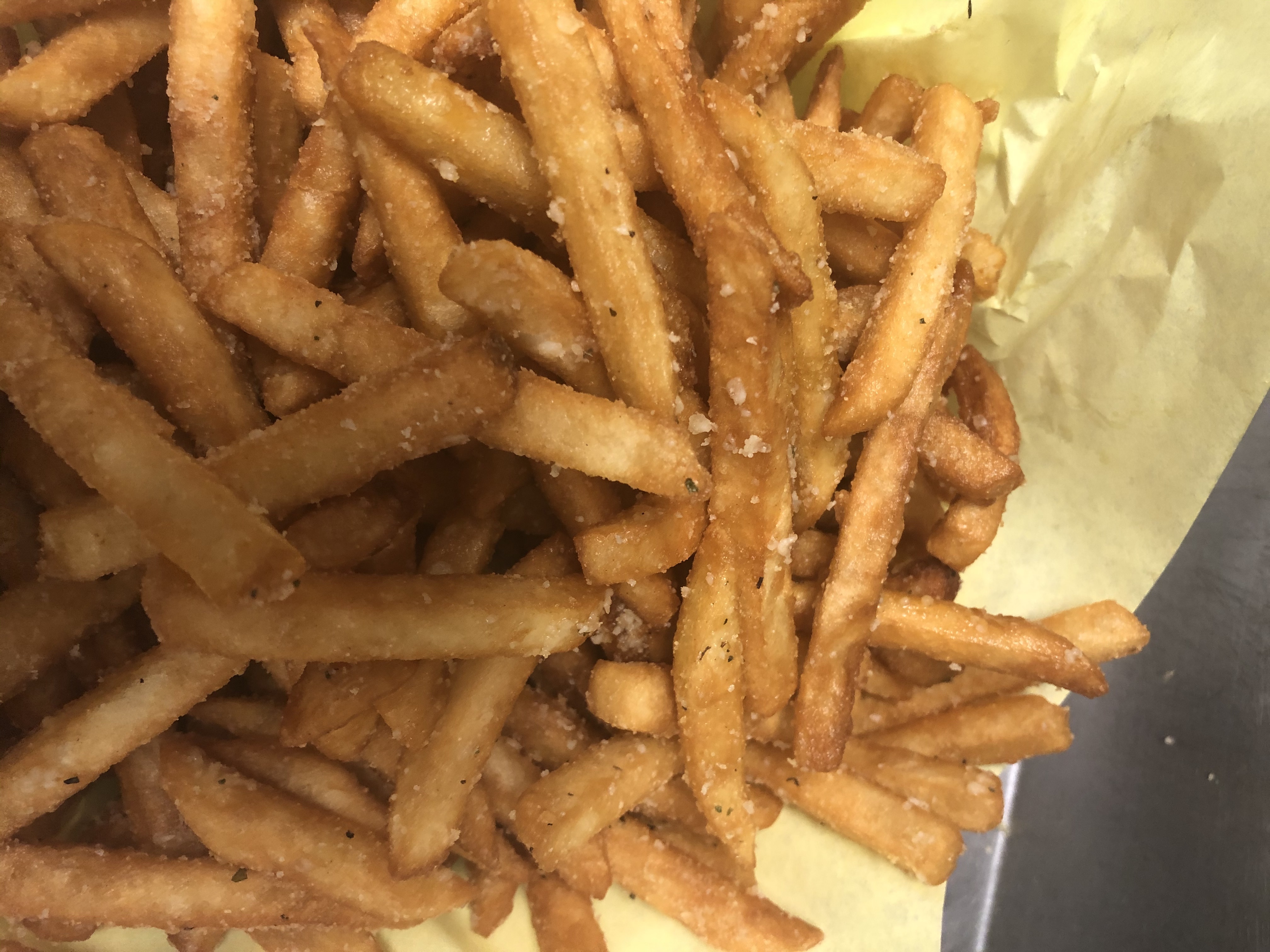 Order Side of French Fries food online from Manhattan Pizza store, Las Vegas on bringmethat.com