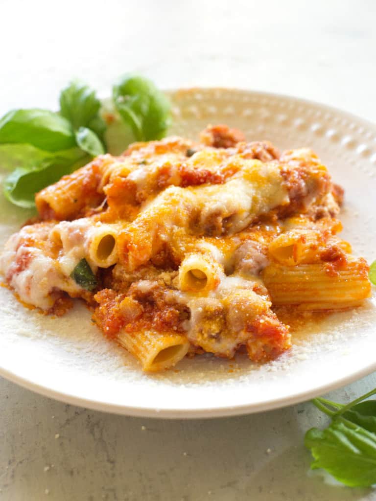Order Baked Ziti with Ricotta food online from Picasso Pizza store, New York on bringmethat.com