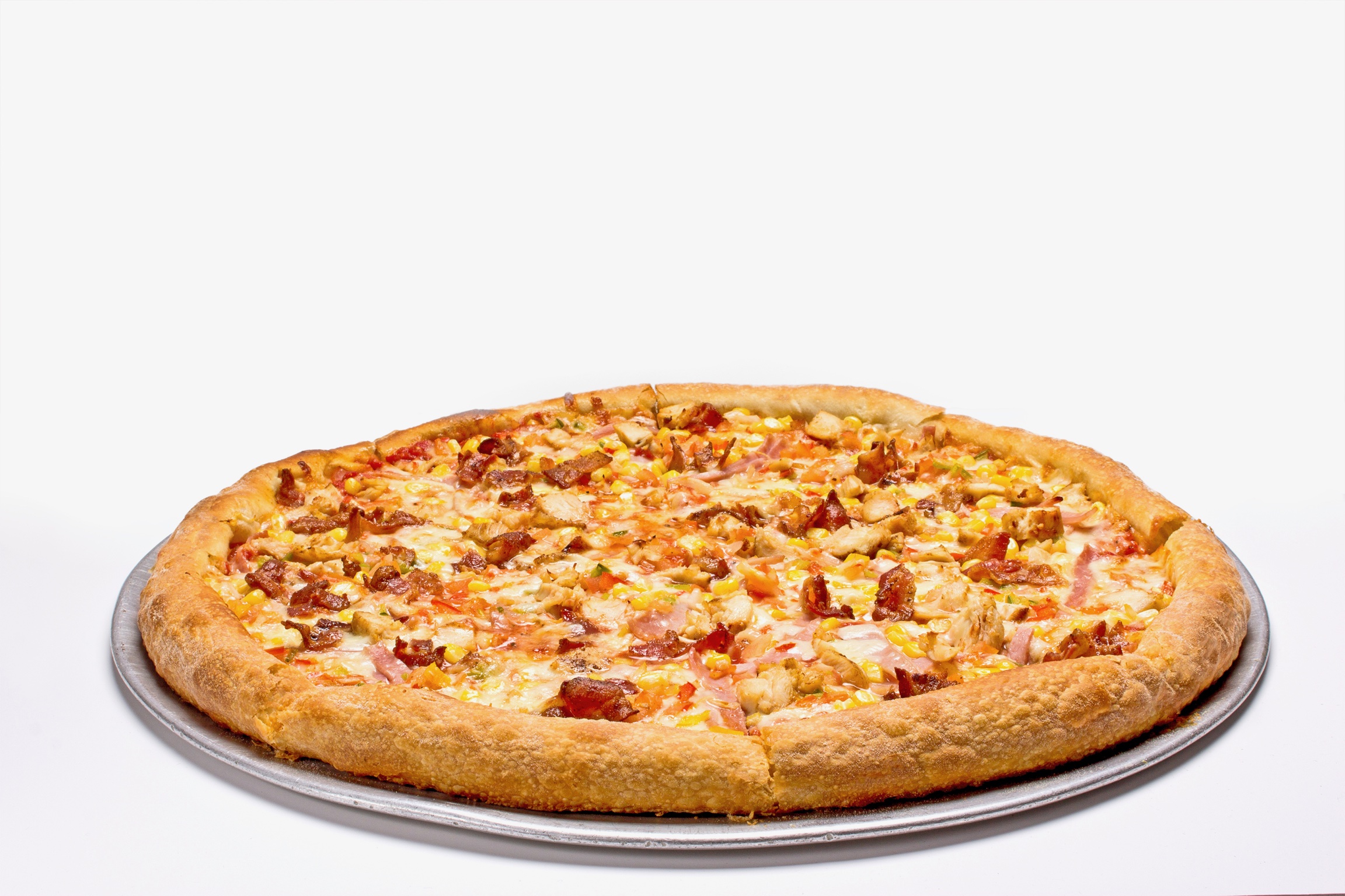 Order Small Meat Pizza food online from Jimmy's Pizza Too store, Lowell on bringmethat.com