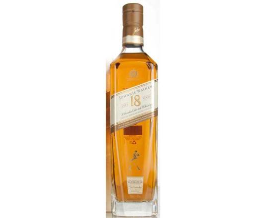 Order Johnnie Walker Aged 18 Yr  food online from Babaro Liquor Store store, Peabody on bringmethat.com