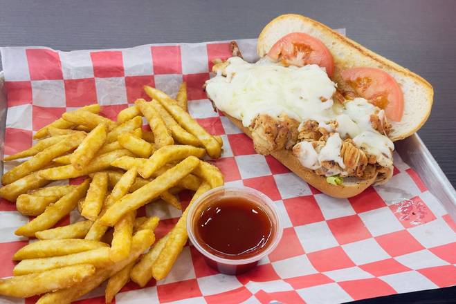 Order Philly Chicken Sandwich food online from Chick Fish store, Goodlettsville on bringmethat.com