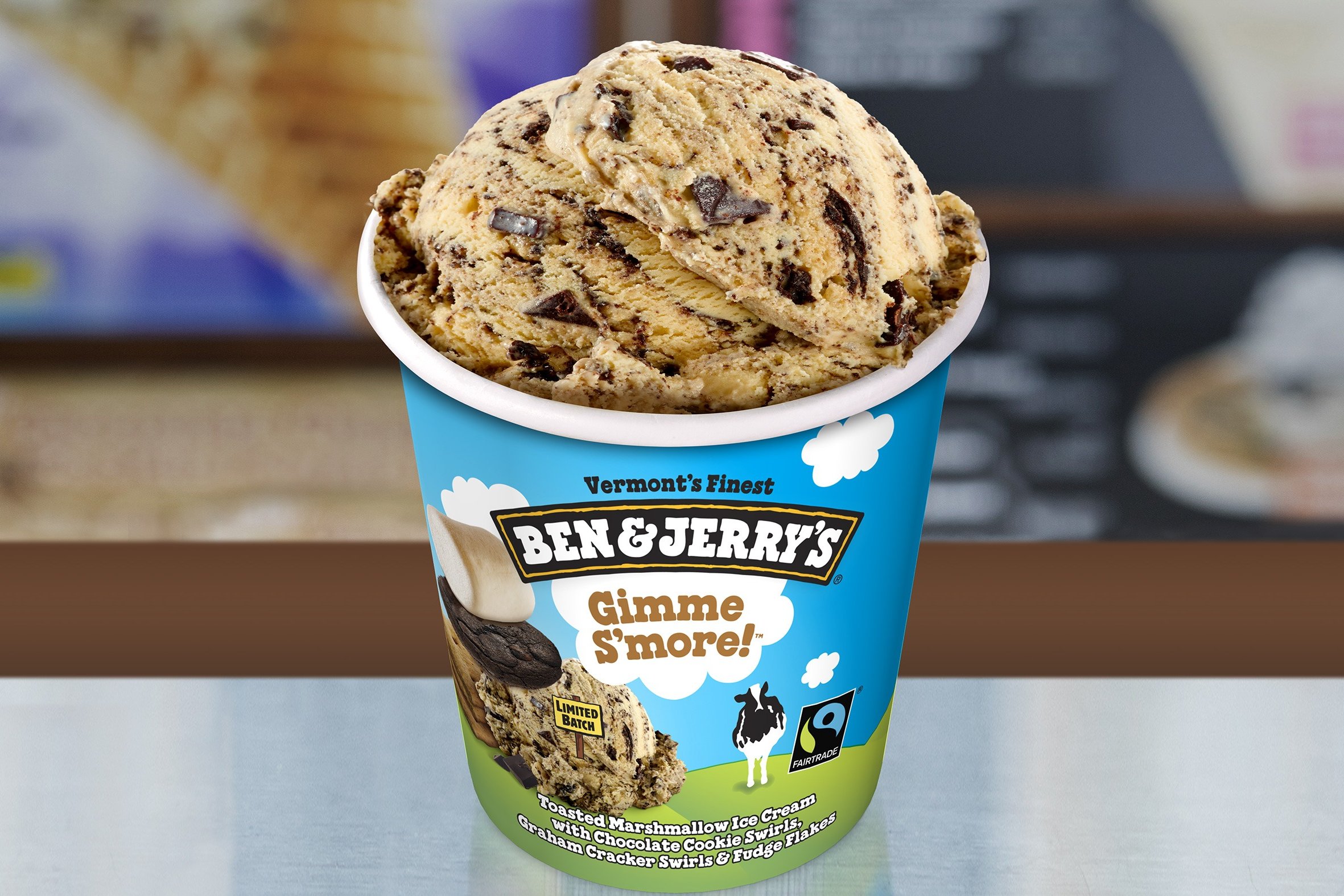 Order Gimme S’more! food online from Ben & Jerry's store, Plano on bringmethat.com