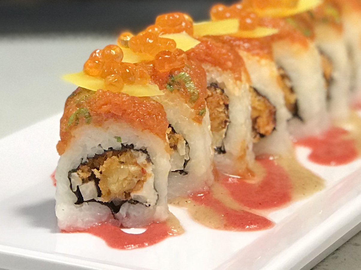 Order S3. Spicy Maguro Roll food online from Shabu House store, Houston on bringmethat.com