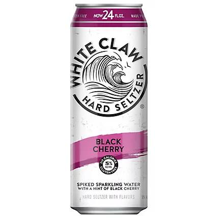 Order WHITE  CLAW BLACK CHERRY 24 OZ food online from Quick Stop#1 store, Chico on bringmethat.com