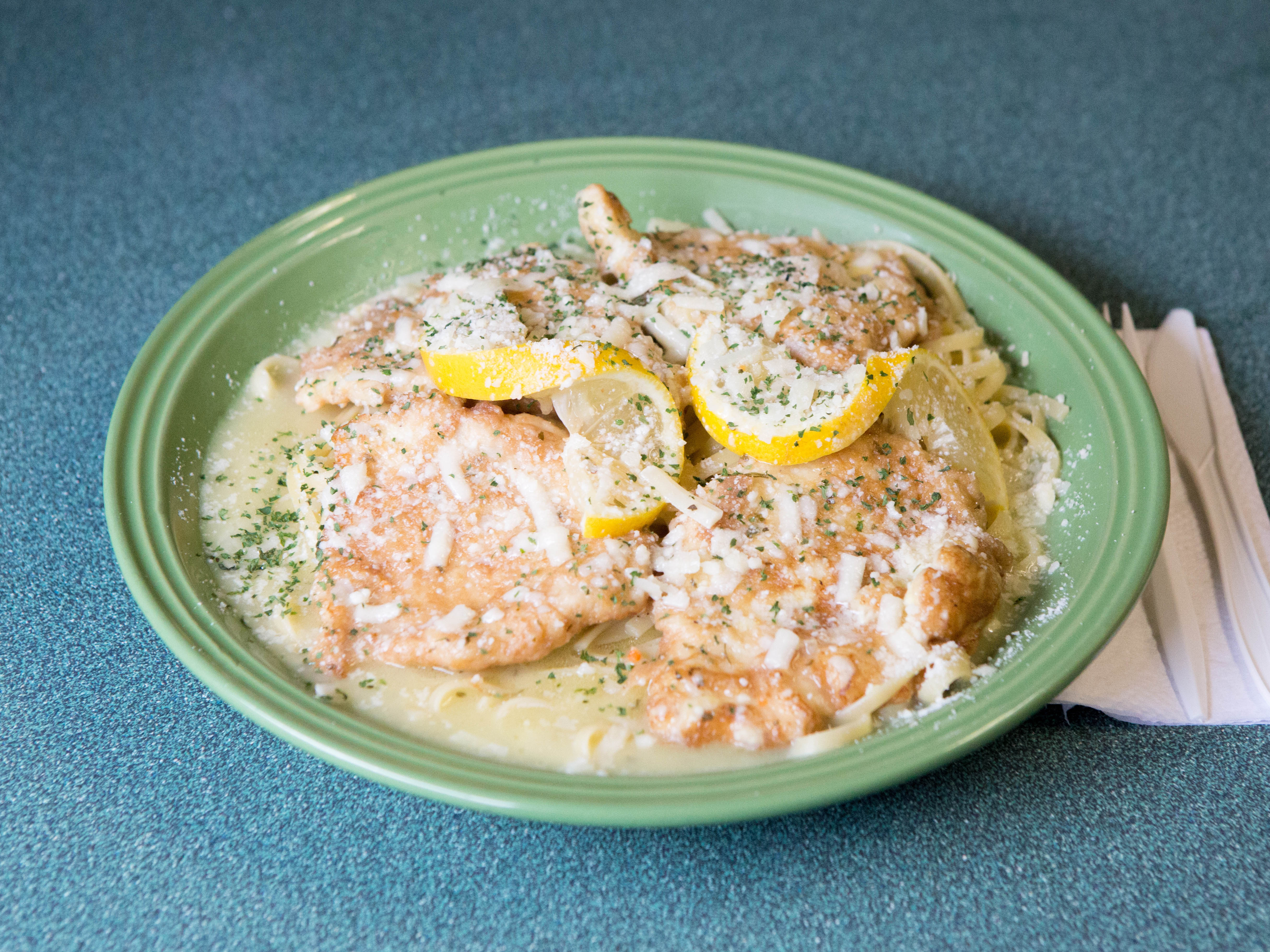 Order Chicken Francese food online from Artan's Pizza store, Shelton on bringmethat.com
