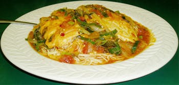 Order Chicken Arrabiata - Entree food online from Primas Pasta & Pizza Restaurant store, Fort Worth on bringmethat.com