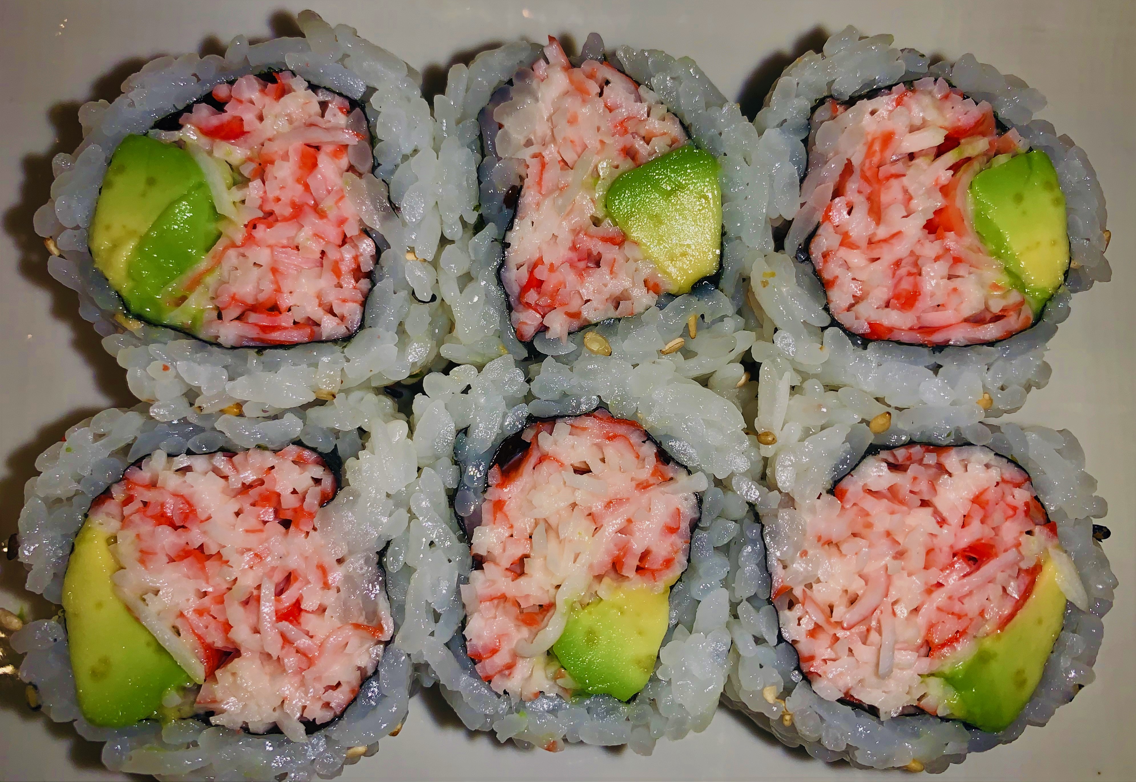 Order R1. California Roll food online from Yiku Sushi store, Gaithersburg on bringmethat.com