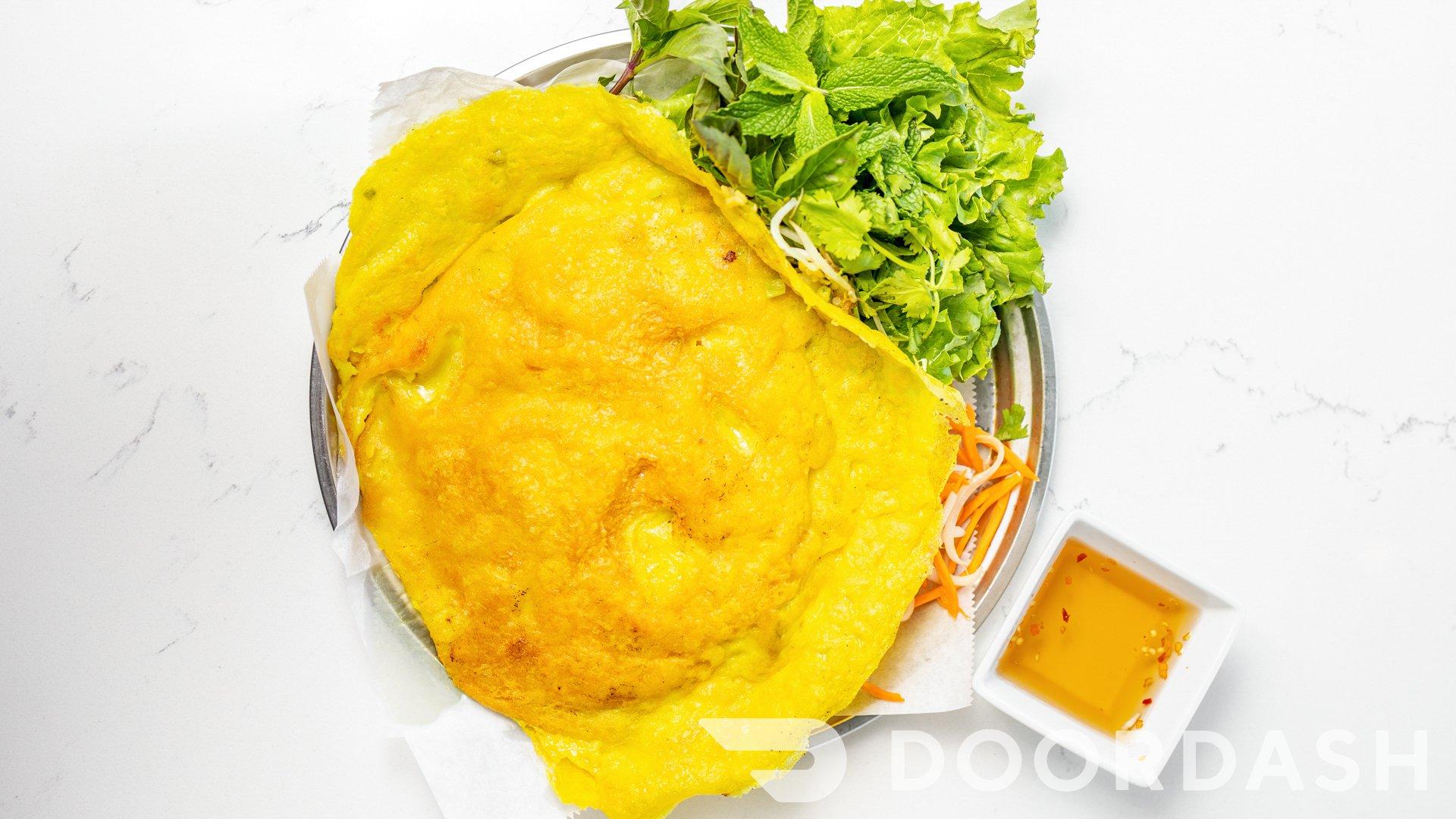 Order #9 Banh Xeo | Vietnamese Crepe* food online from MT Noodles store, Brooklyn Park on bringmethat.com