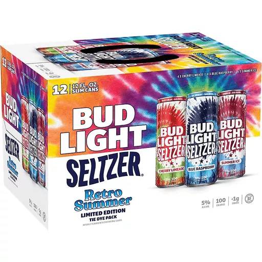 Order Bud Light Retro Summer-12Pack food online from Red Roof Market store, Lafollette on bringmethat.com
