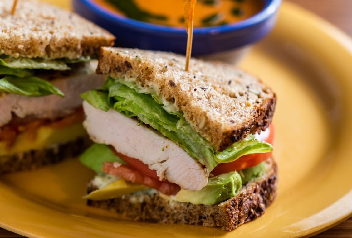 Order Chicken & Avocado Sandwich food online from The Fickle Pickle store, Roswell on bringmethat.com