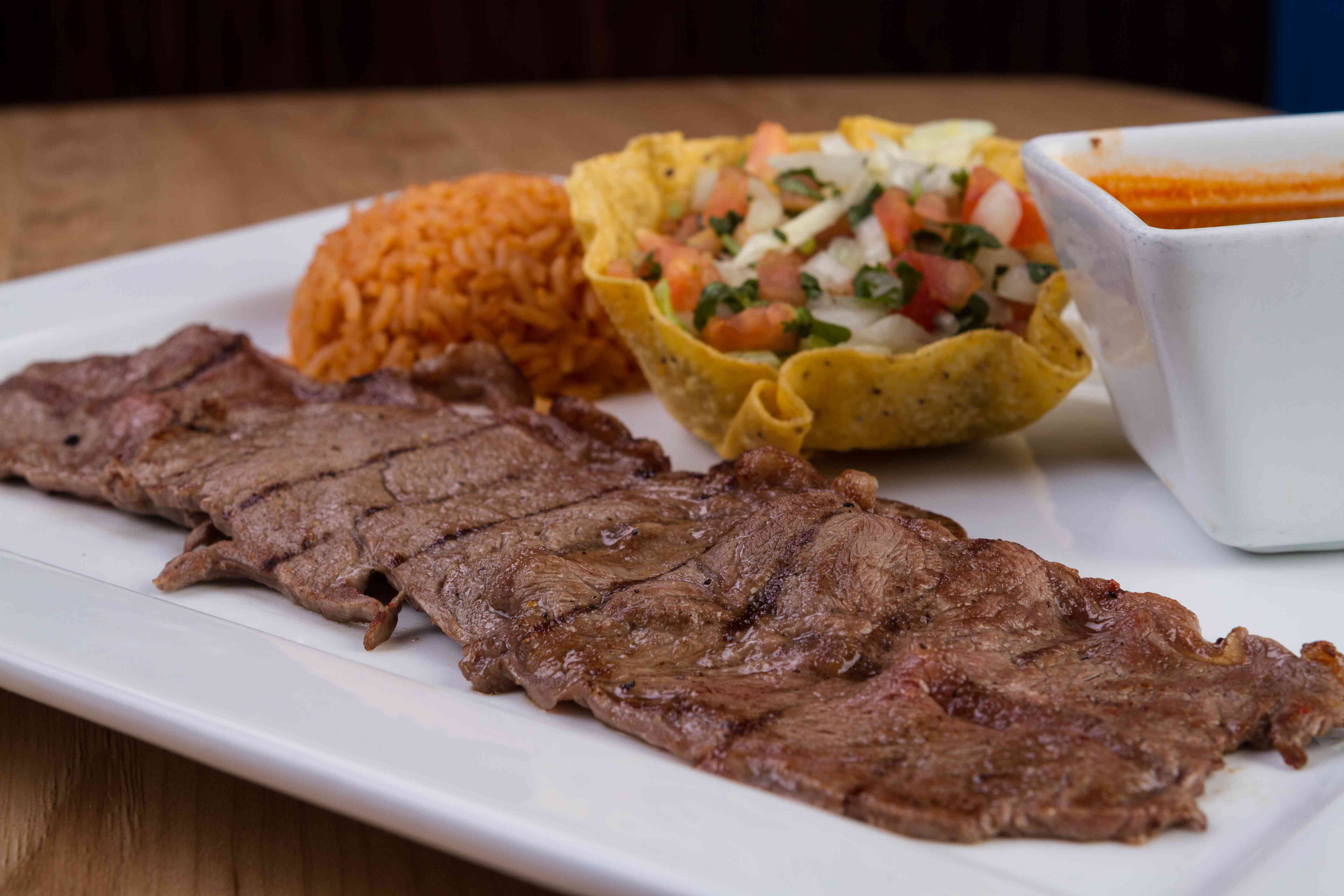 Order Carne Asada food online from Taqueria Mexico store, Hoover on bringmethat.com