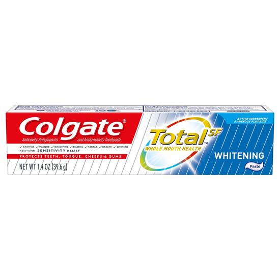 Order Colgate Total Whitening Toothpaste, 1.4 OZ. food online from Cvs store, MANCHESTER on bringmethat.com