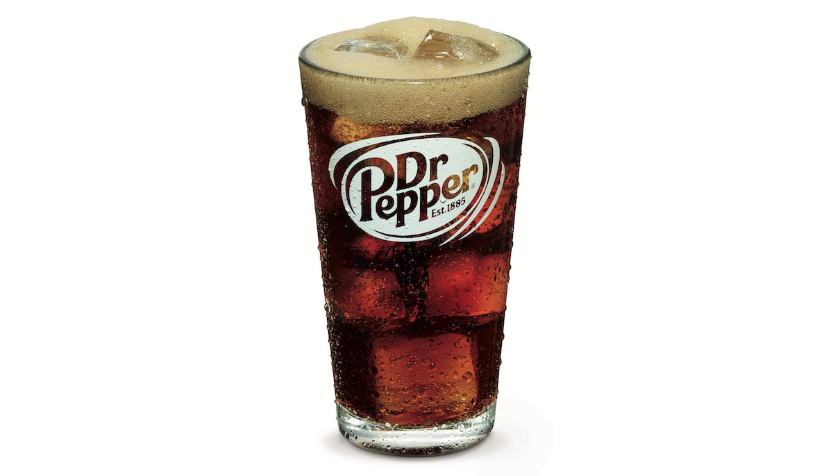 Order Dr. Pepper® food online from The Burger Den store, Schertz on bringmethat.com