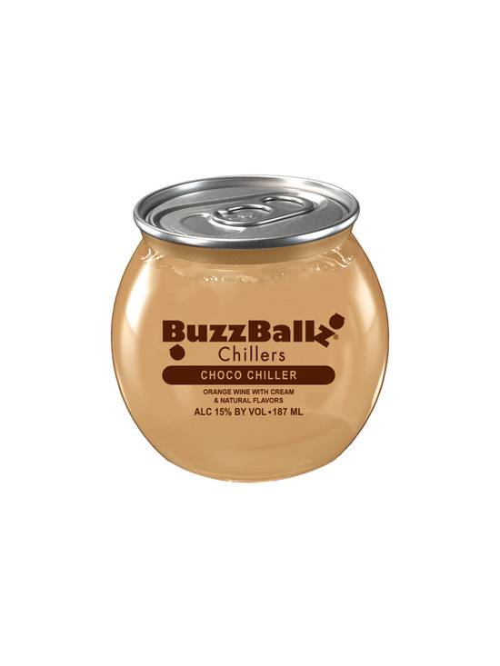 Order BuzzBallz Choco Chiller 187ML (15% ABV) food online from Chevron Extramile store, Livingston on bringmethat.com