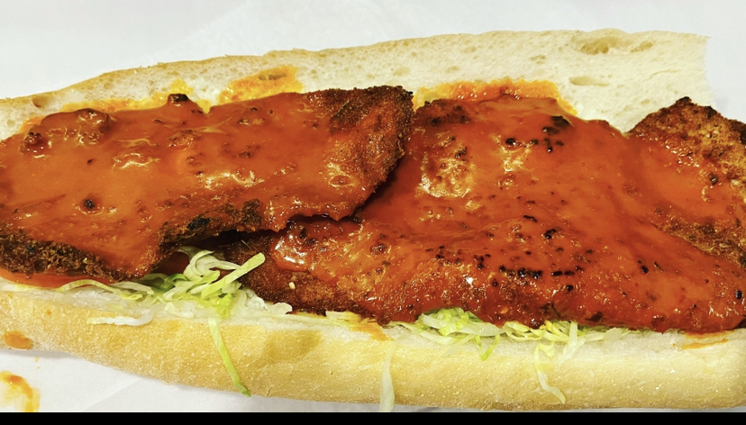 Order Buffalo Chicken Cutlet Sandwich food online from Mipal Deli store, Philadelphia on bringmethat.com