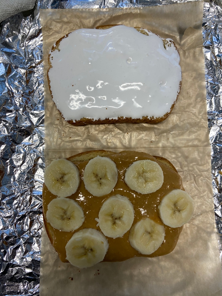 Order Banana Nut Toast food online from Cappugino Coffee And Shakes store, Milford on bringmethat.com