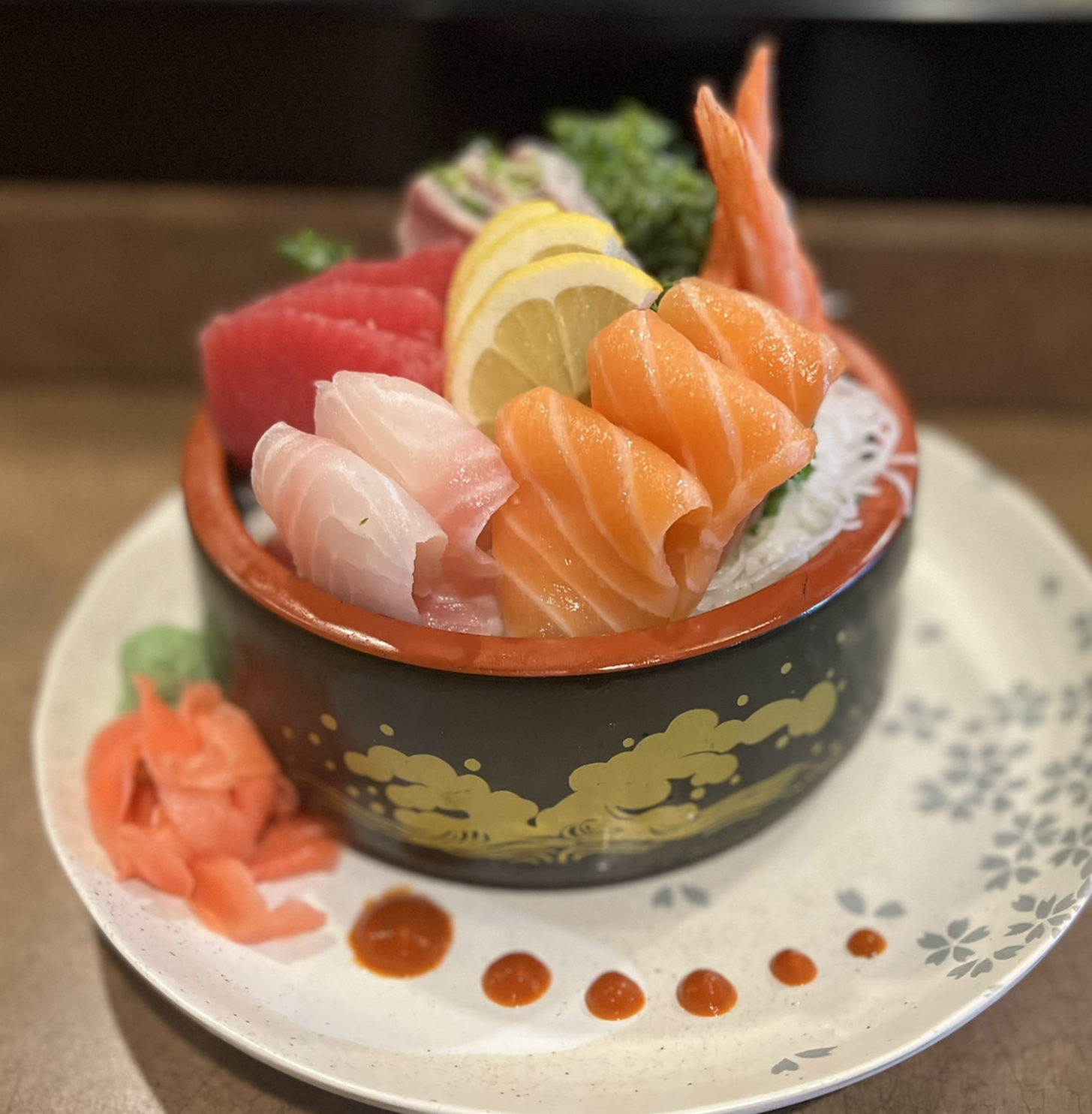 Order Chirashi Bowl food online from Bluefin Steak House & Sushi store, Howell on bringmethat.com