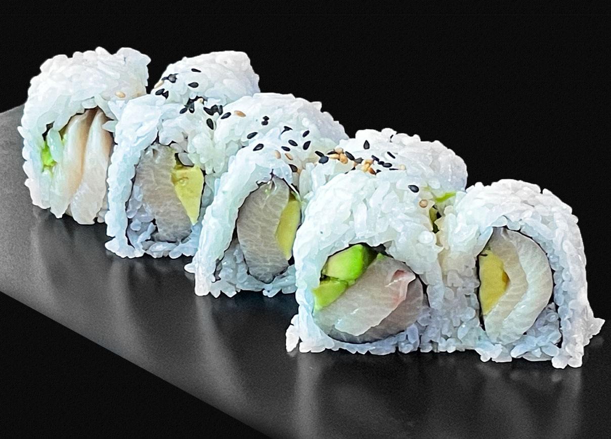 Order Yellowtail Roll food online from Sushi Damu store, Tustin on bringmethat.com
