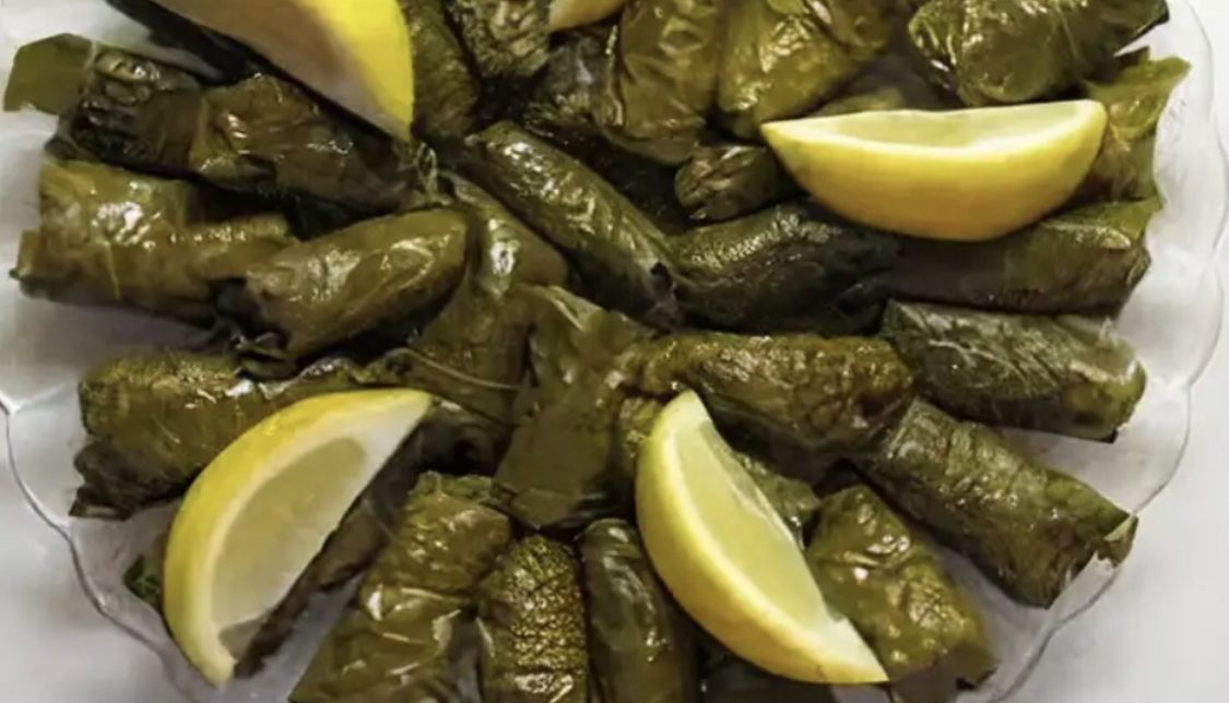 Order Grape Leaves /Dolmas/Grape Leaves (Mahshy Warquenab) (120 pieces/feed up to 20 people) Order 24 hour in advance food online from Mid-East Cafe And Restaurant Llc store, Akron on bringmethat.com