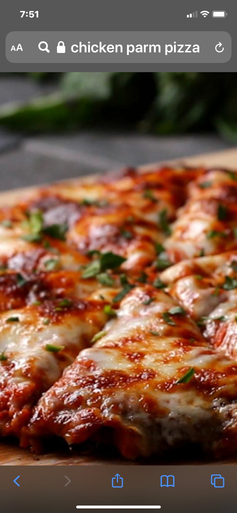 Order Chicken Parm Pizza - Small food online from Il Forno store, Branchburg on bringmethat.com