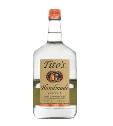 Order Tito's Handmade Vodka 1.75 Liter Bottle food online from Turf Liquor store, Winton on bringmethat.com