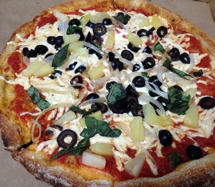 Order Veggie Pizza - Small 12'' food online from Sabatinos Pizza Deli and Grocery store, Syracuse on bringmethat.com
