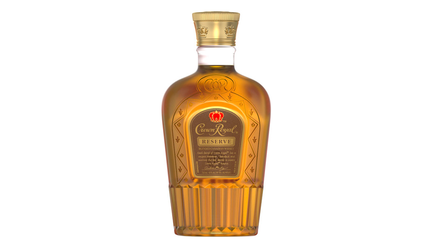 Order Crown Royal Reserve Canadian Blended Whisky 750mL food online from Liquor Palace store, Burbank on bringmethat.com