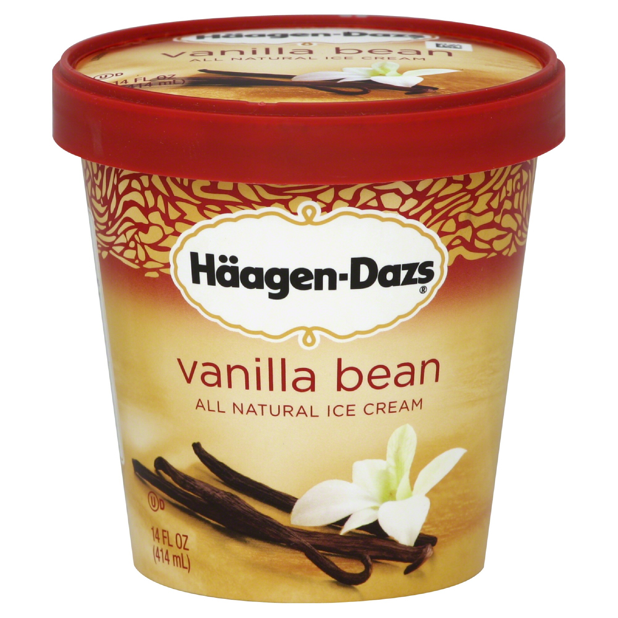 Order Haagen Dazs Ice Cream, Vanilla Bean - 14 fl oz food online from Rite Aid store, Chino Hills on bringmethat.com