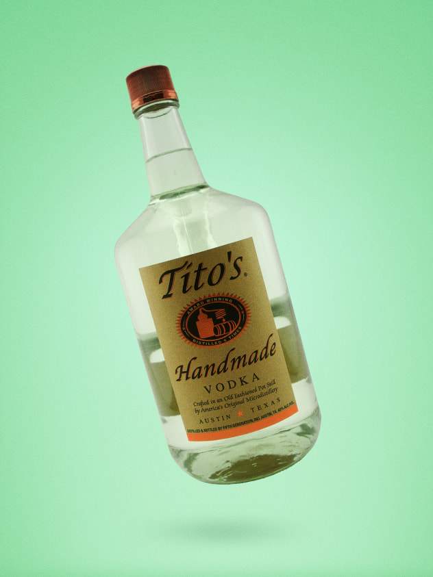 Order Tito's Vodka 1.75 Liter Bottle food online from Simply Wine store, New York on bringmethat.com