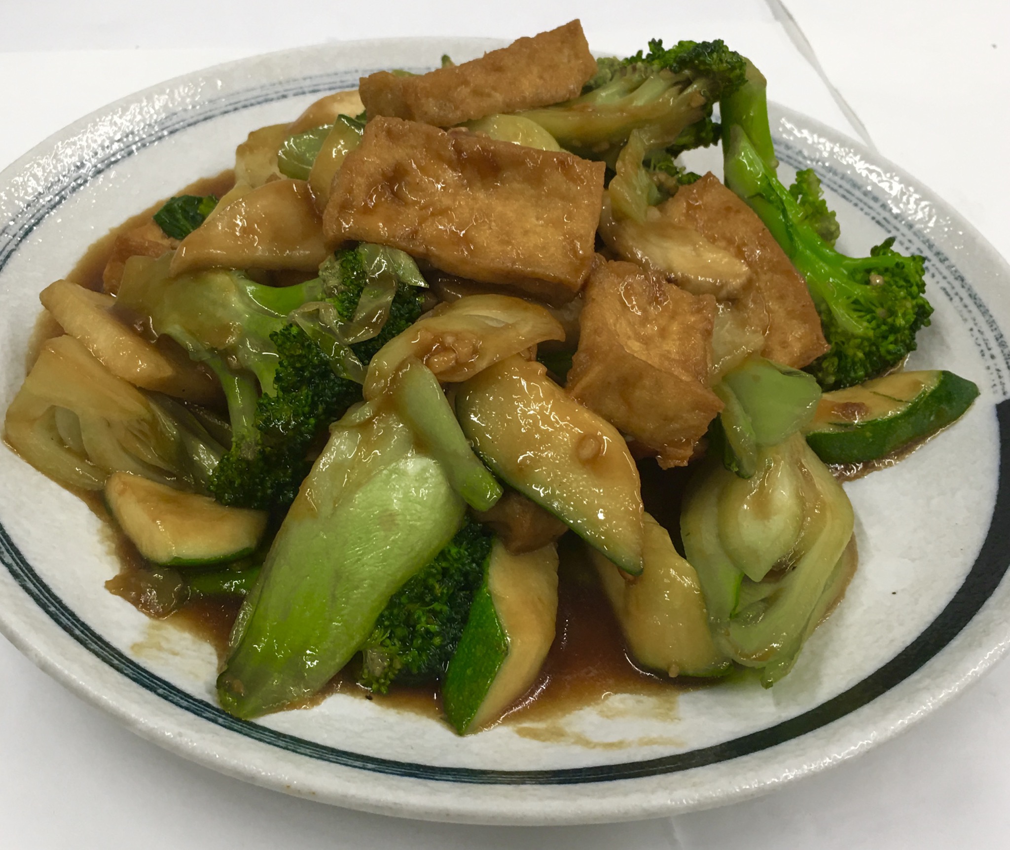Order L8. Fried Tofu with Mixed Vegetable food online from Mandarin House Sf store, San Francisco on bringmethat.com
