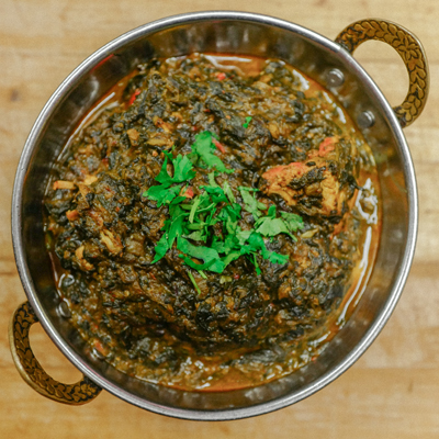 Order Chicken Tikka Saag food online from Annapurna Cafe store, Seattle on bringmethat.com