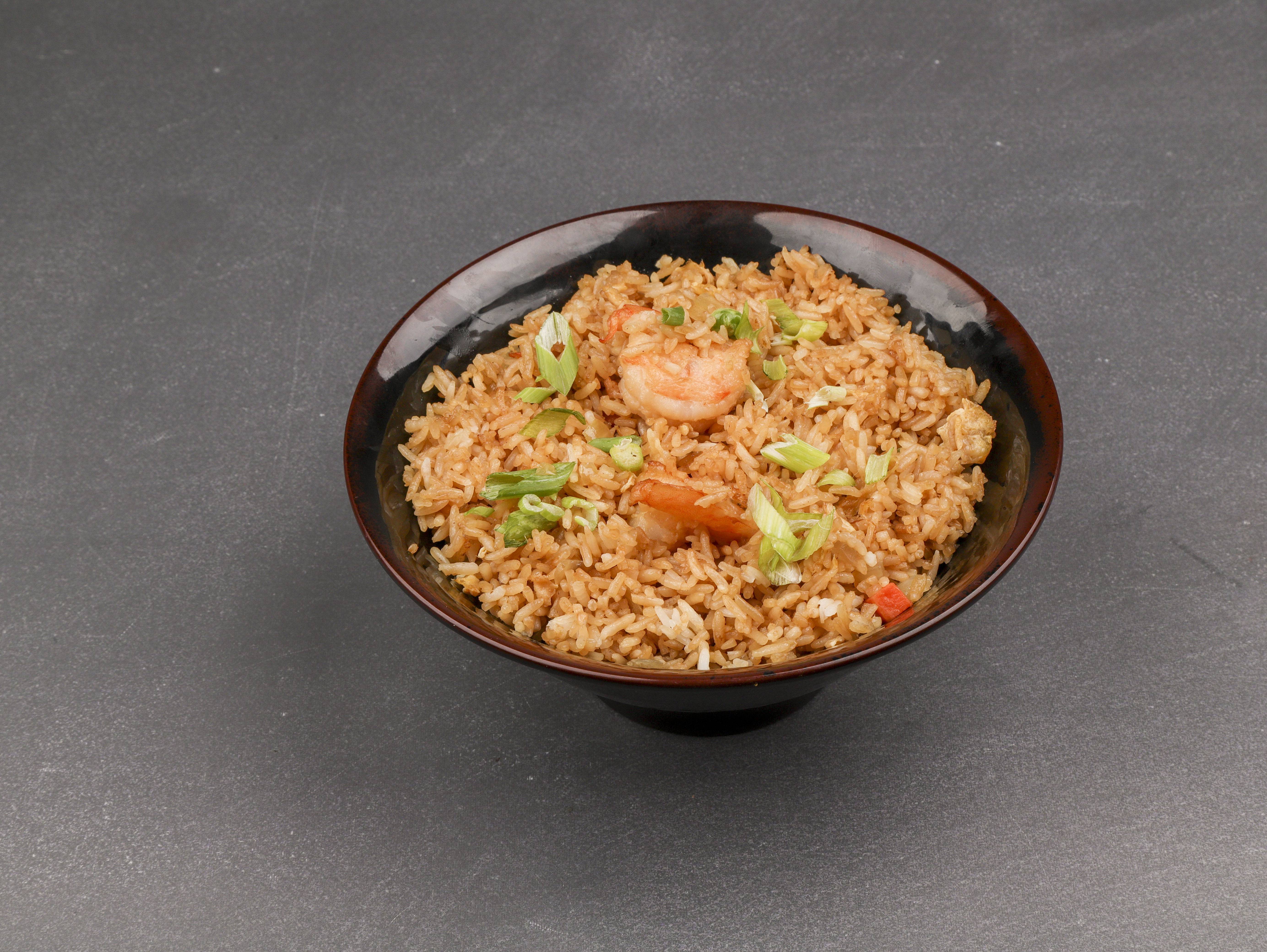 Order R2. Shrimp Fried Rice food online from Happy Wok Asian Cuisine store, Birmingham on bringmethat.com