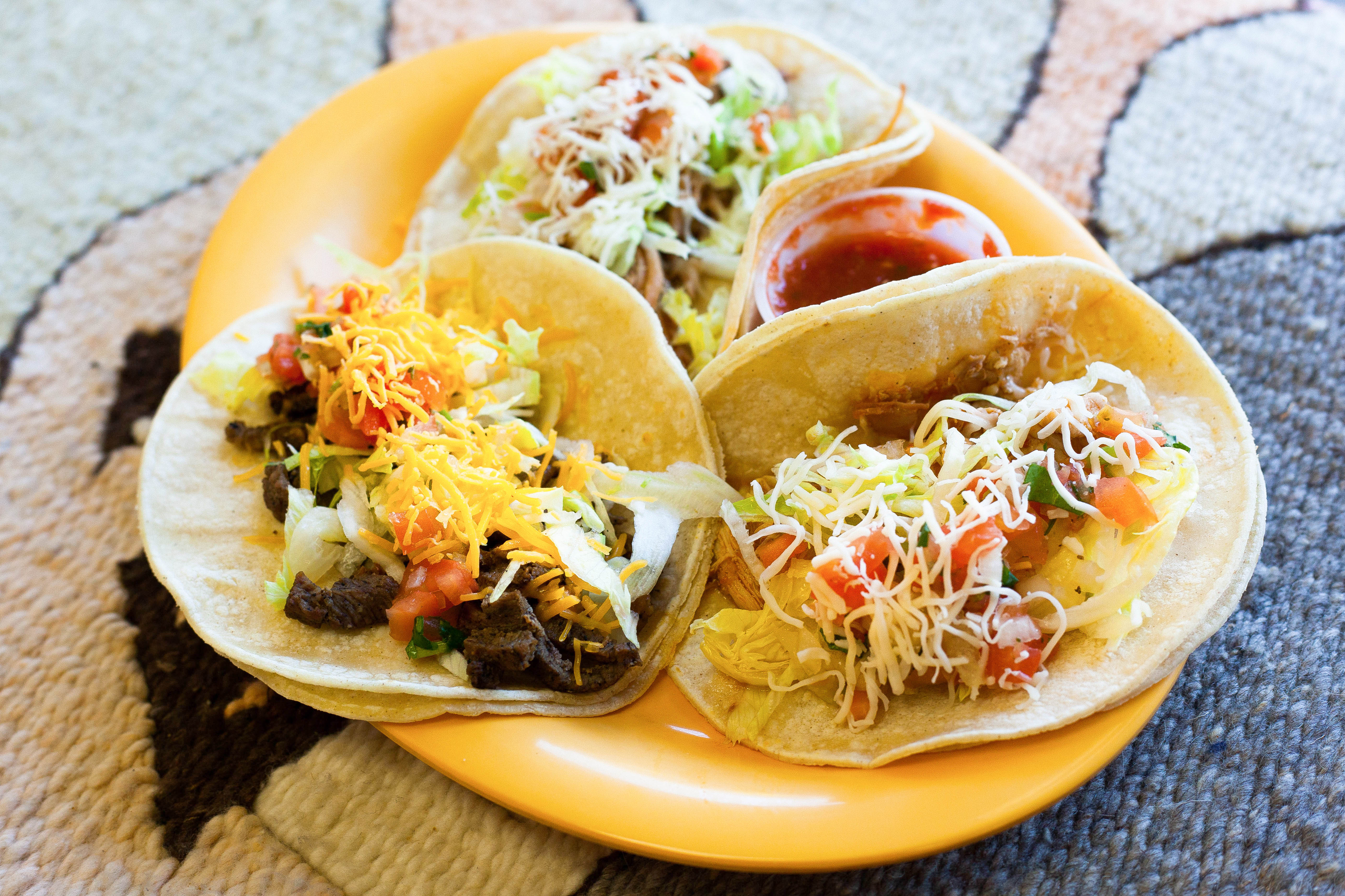 Order Tacos food online from Gordito Burrito store, Sacramento on bringmethat.com