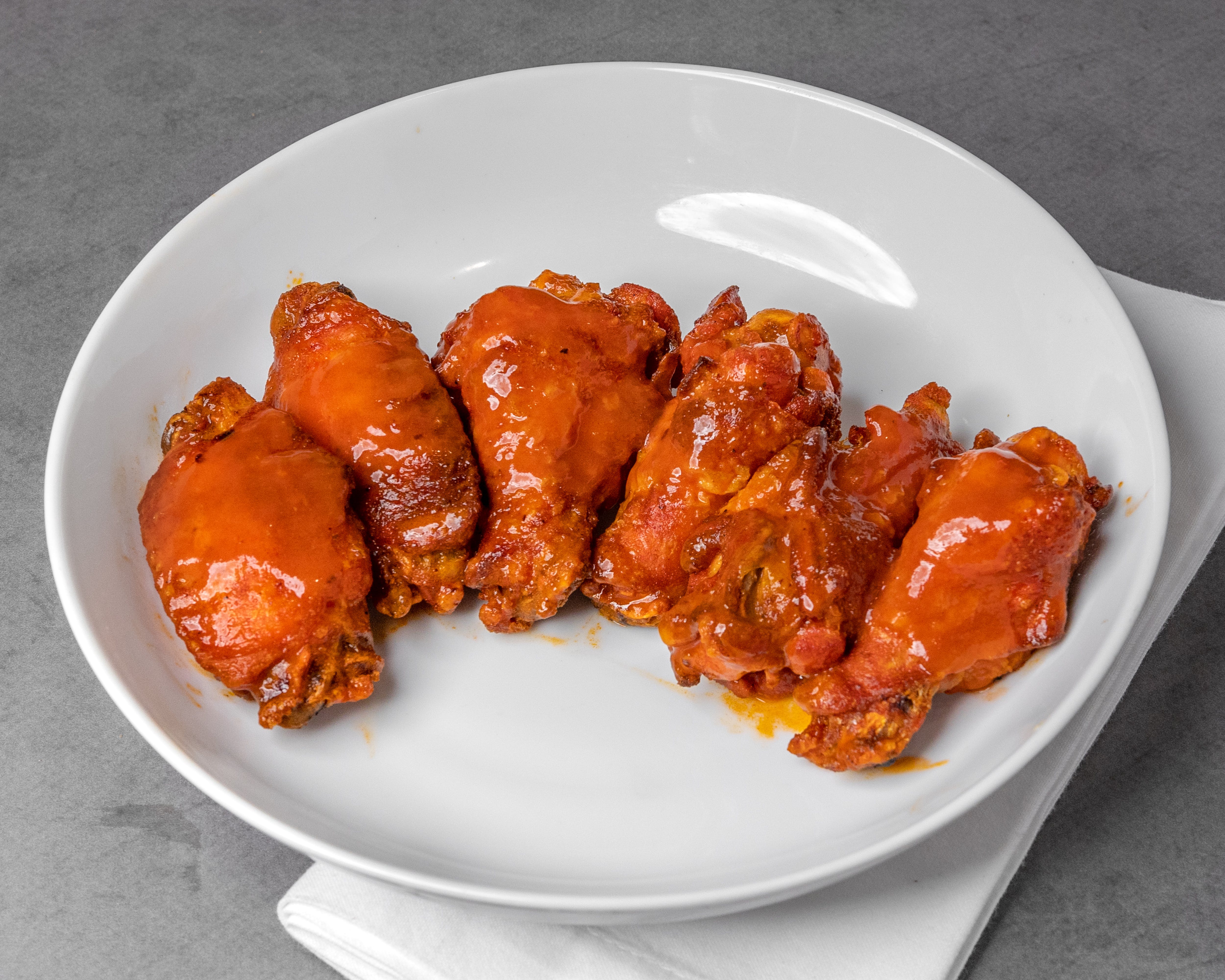 Order Chipotle Wings Plate - Kabob Menu food online from Yaya Pizza store, Upland on bringmethat.com