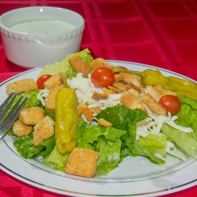 Order Dinner Salad food online from Papa Ray's Pizza store, Daly City on bringmethat.com