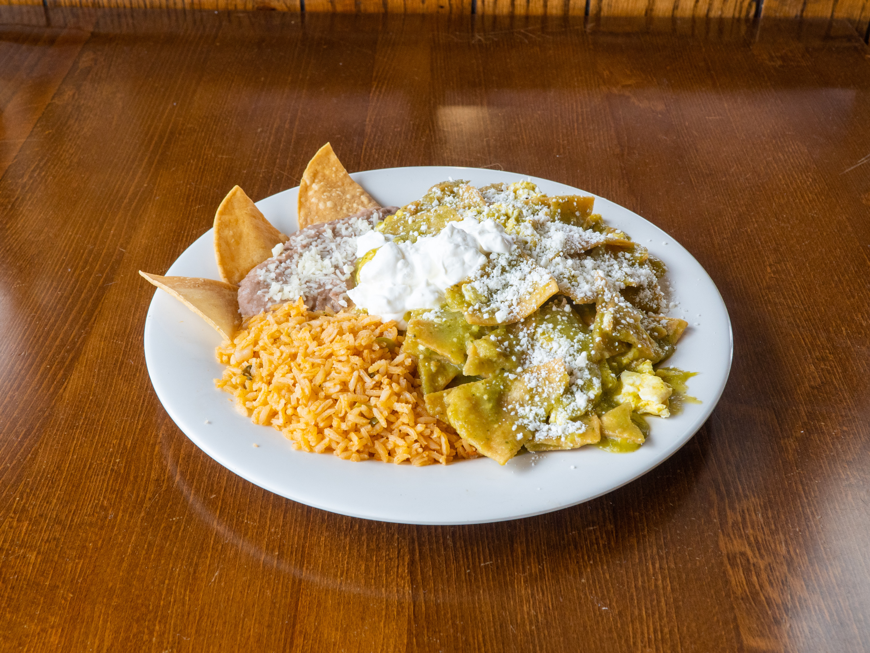 Order Chilaquiles food online from Jim Burgers store, Bell on bringmethat.com