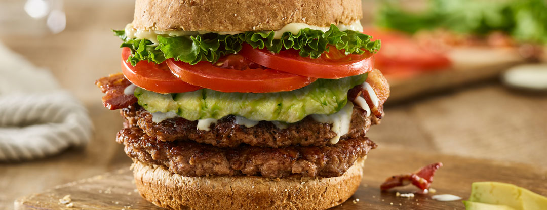 Order Double Avocado Club Burger food online from Smashburger store, Elk Grove on bringmethat.com
